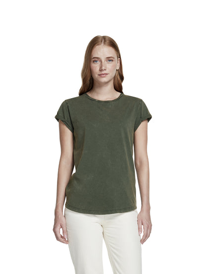 Earth Positive Women's Rolled Sleeve T-shirt