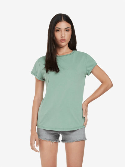 Earth Positive Women's Rolled Sleeve T-shirt