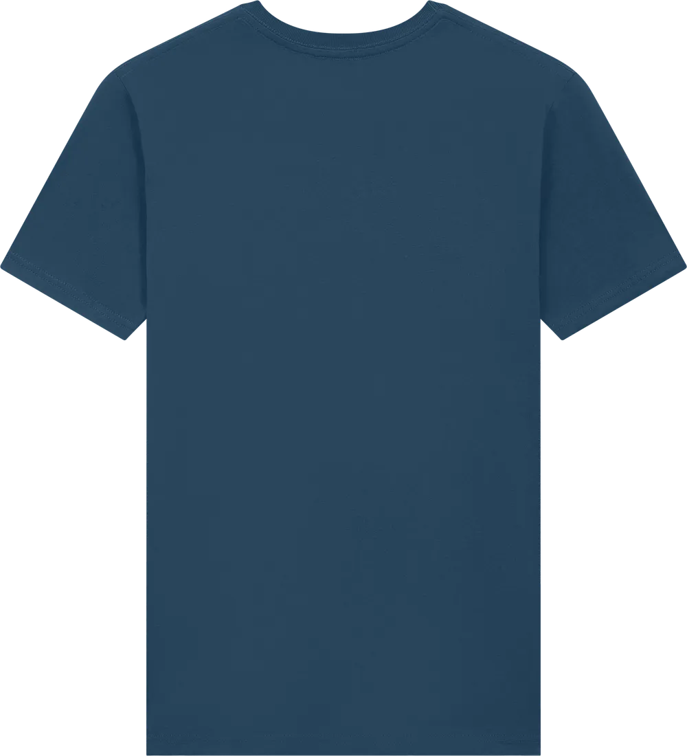 EP185-DE4 - Premium Jersey T-shirt - Denim Blue