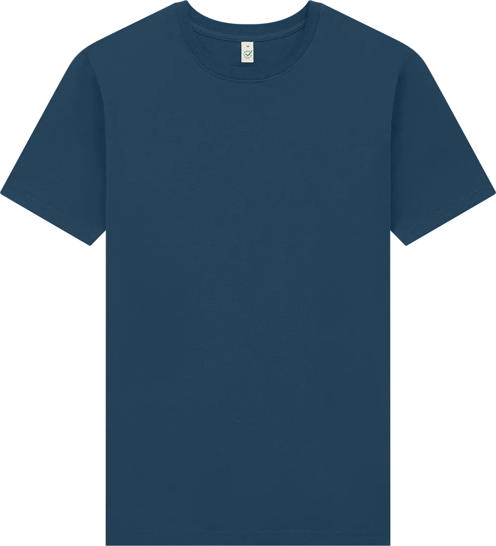 EP185-DE1 - Premium Jersey T-shirt - Denim Blue