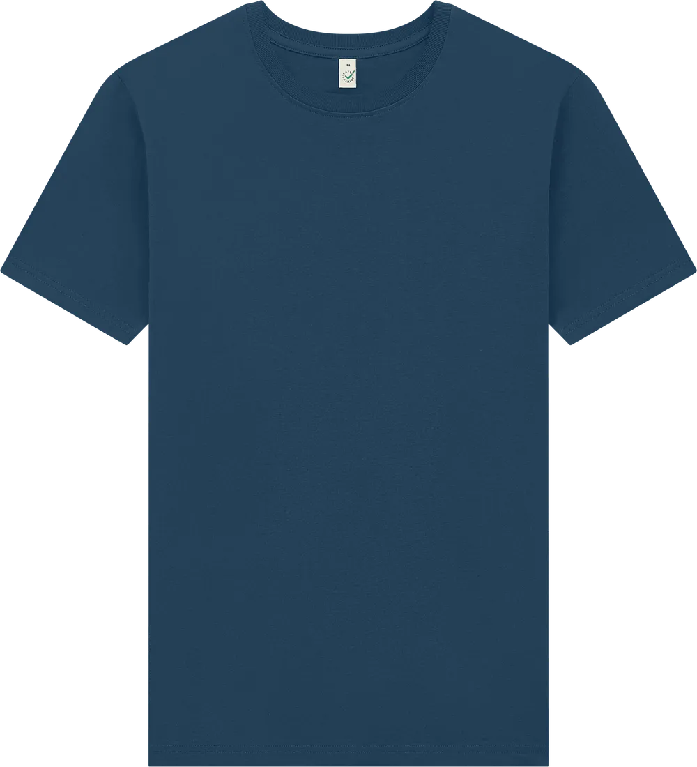EP185-DE5 - Premium Jersey T-shirt - Denim Blue