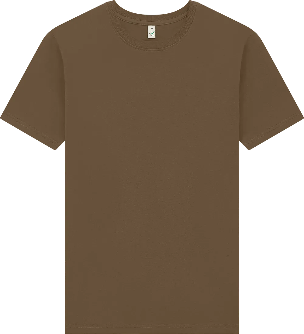 EP185-FBR1 - Premium Jersey T-shirt - Faded Brown