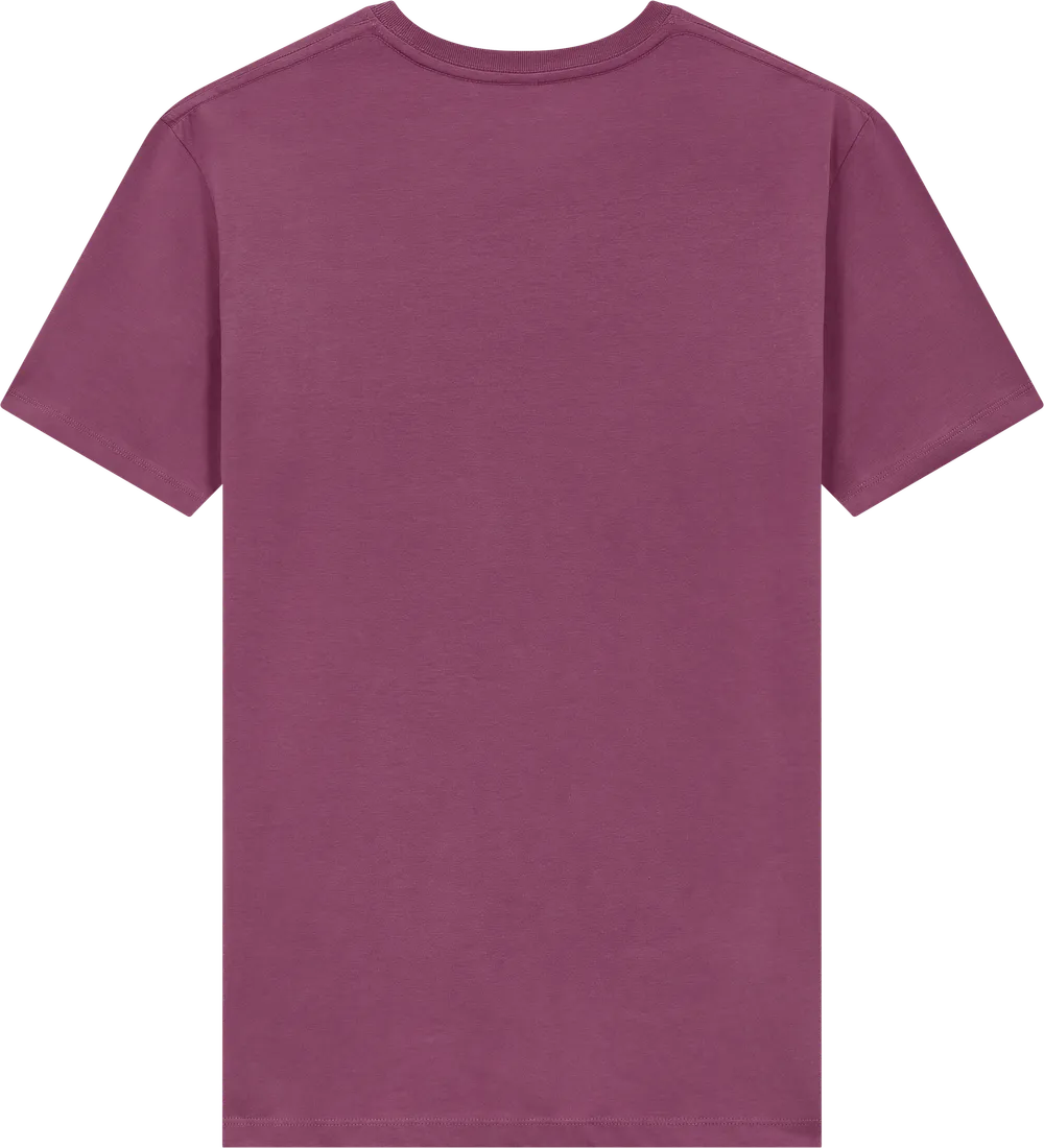 EP185-FBU3 - Premium Jersey T-shirt - Faded Burgundy