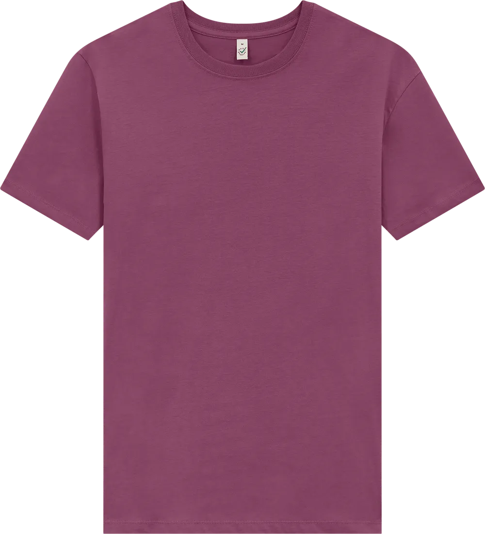 EP185-FBU2 - Premium Jersey T-shirt - Faded Burgundy
