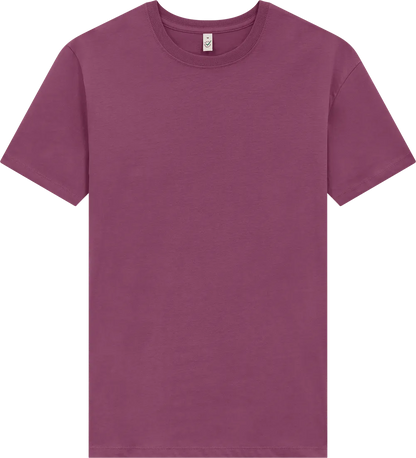 EP185-FBU2 - Premium Jersey T-shirt - Faded Burgundy