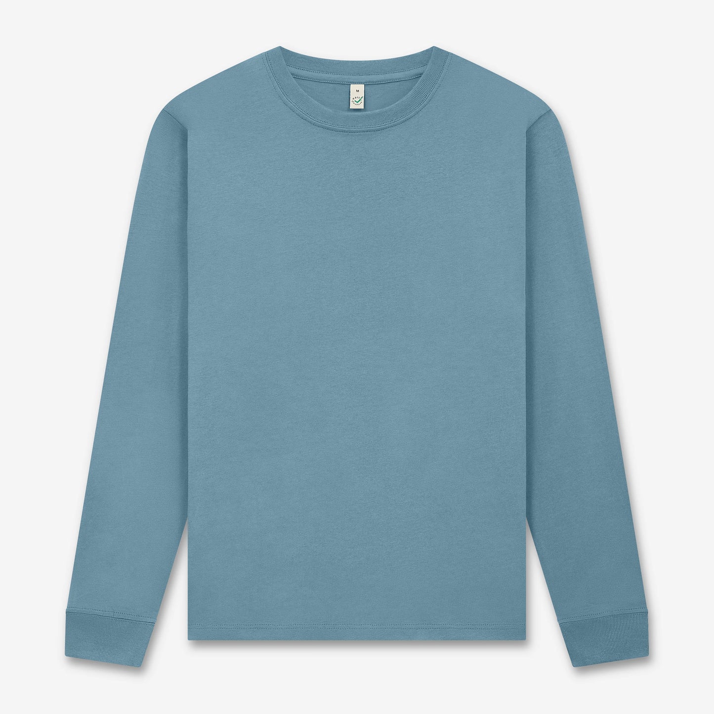 Earth Positive Premium Long Sleeve T-shirt - Blue Dusk - XL
