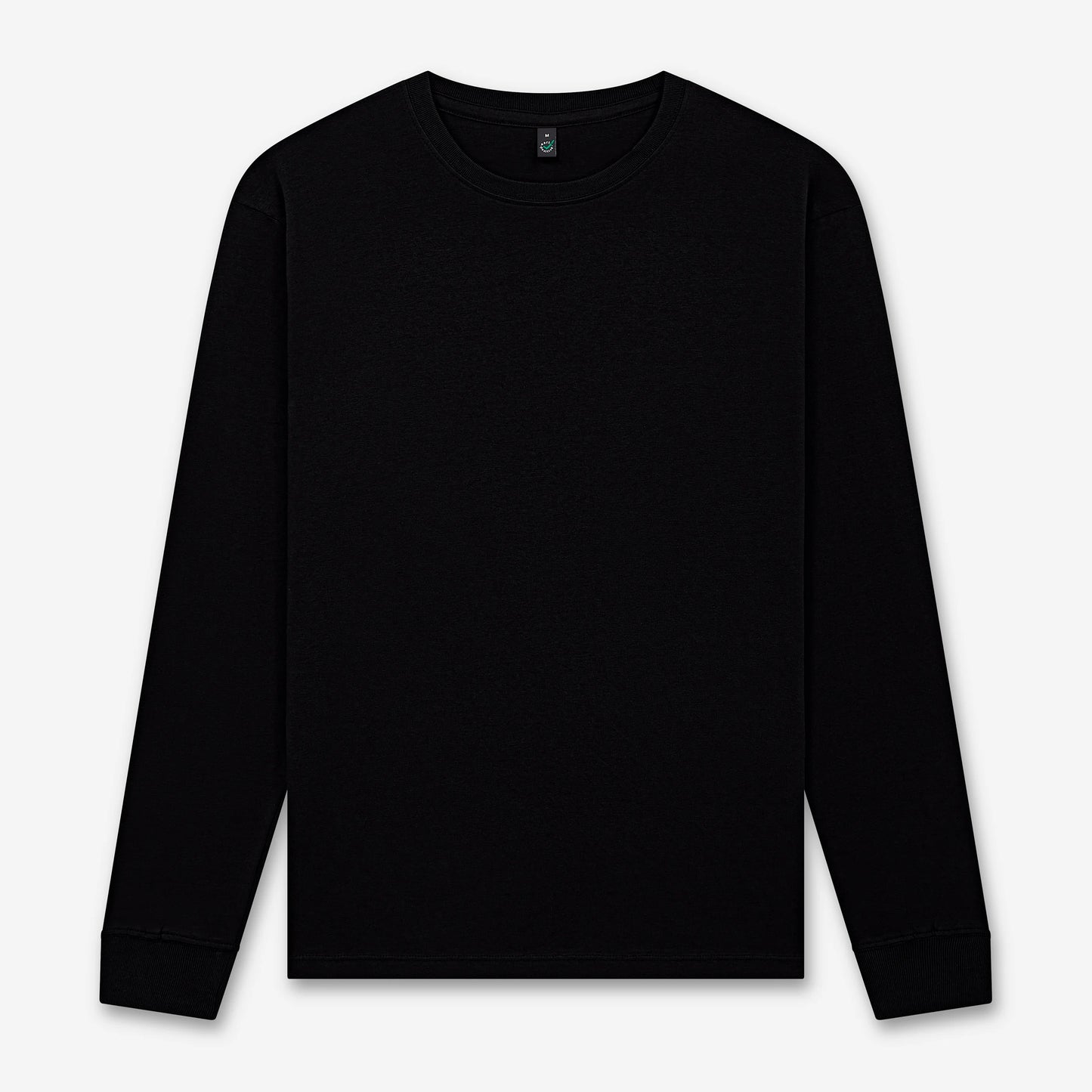 Earth Positive Premium Long Sleeve T-shirt - Black - S