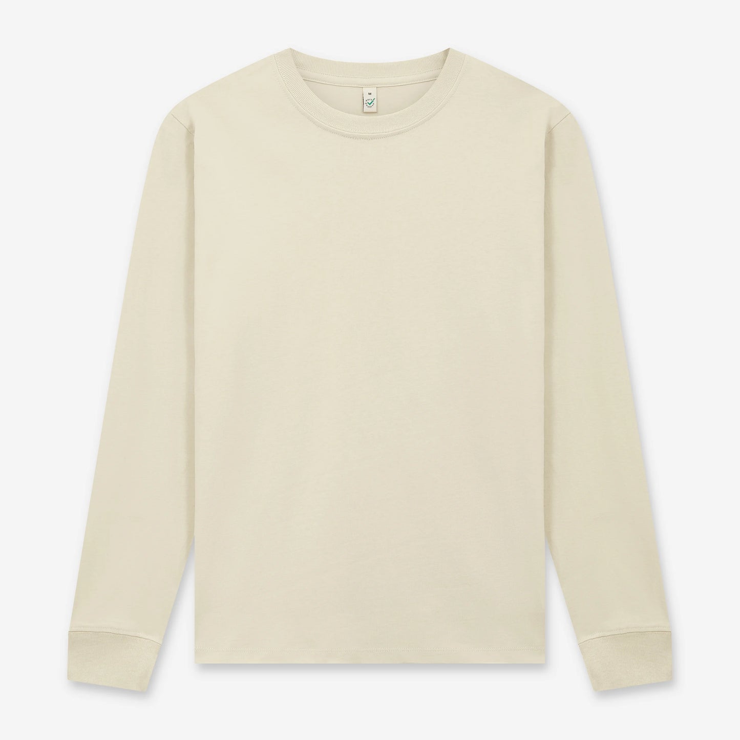 Earth Positive Premium Long Sleeve T-shirt - Bone - XS
