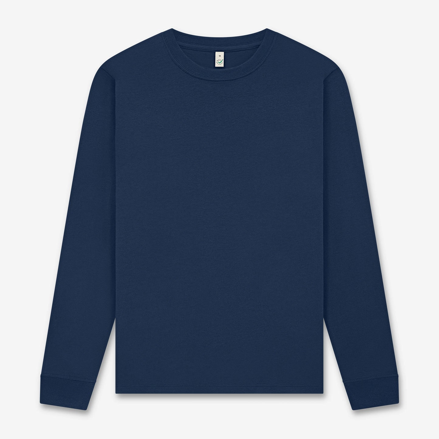 Earth Positive Premium Long Sleeve T-shirt - French Navy - XL