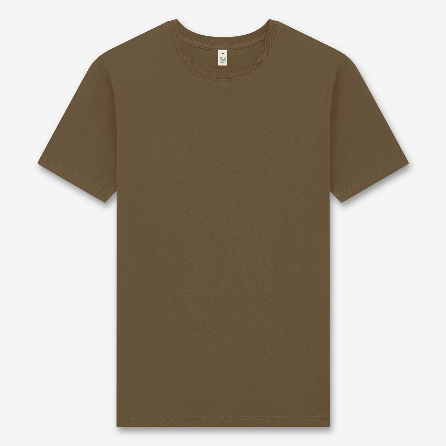Earth Positive Premium Jersey T-shirt - Faded Brown - M