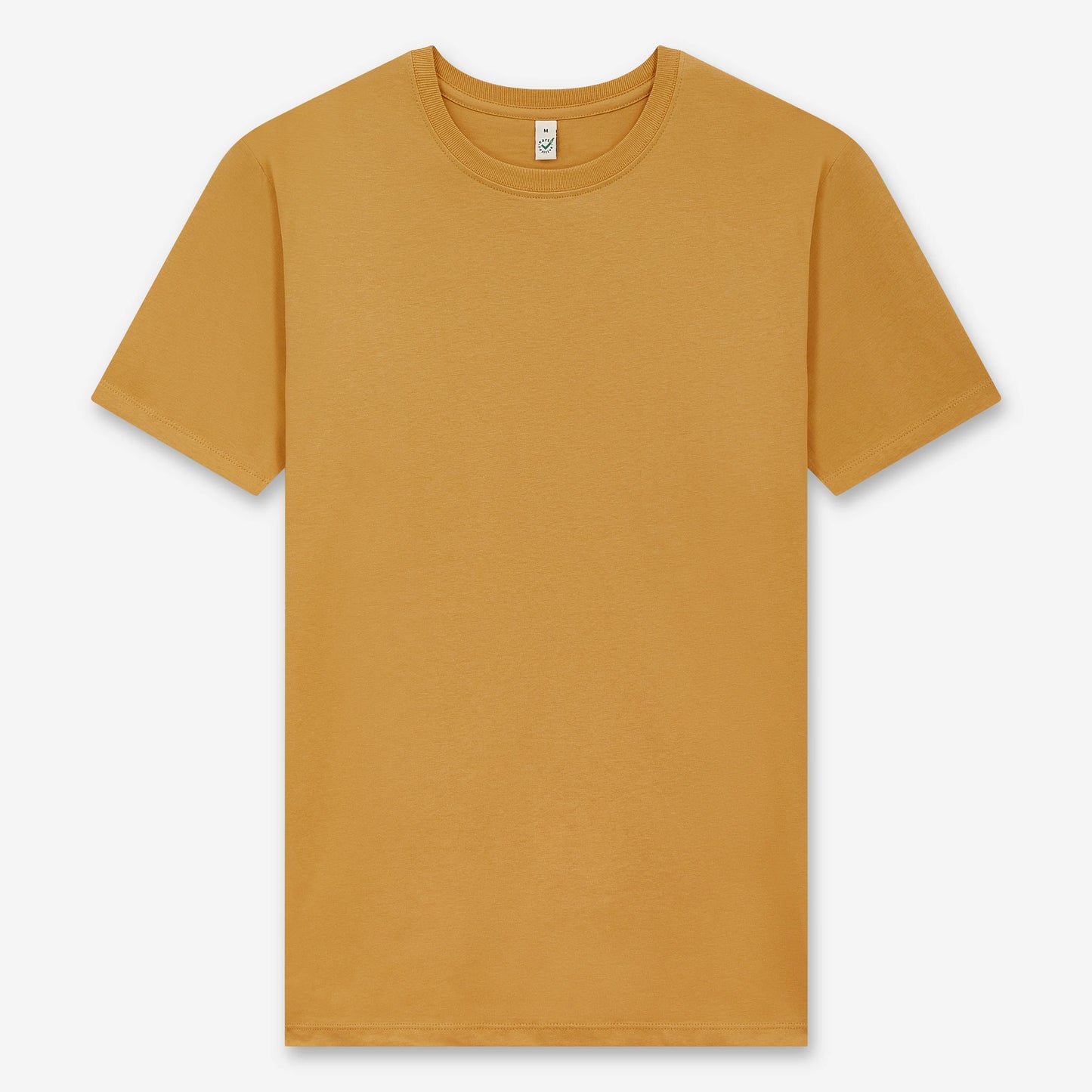Earth Positive Premium Jersey T-shirt - Faded Mustard - L