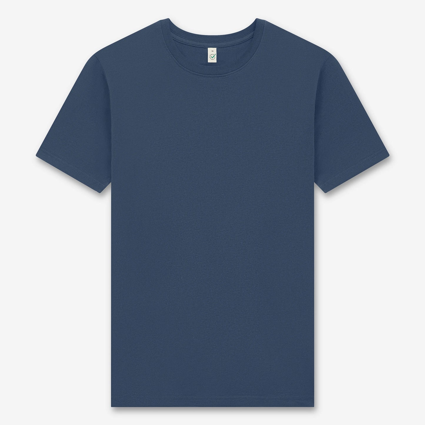 Earth Positive Premium Jersey T-shirt - Faded Navy - XS