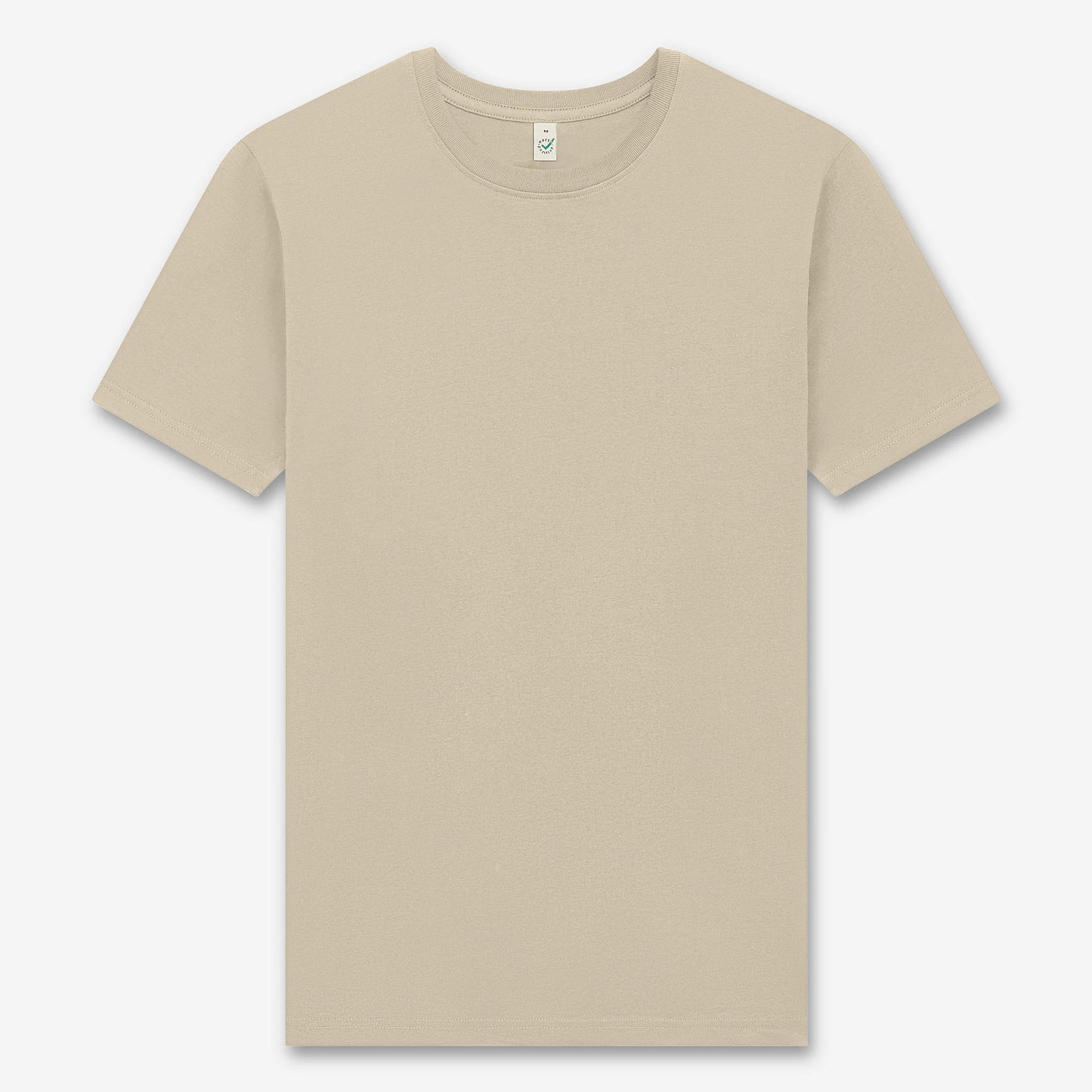Earth Positive Premium Jersey T-shirt - Light Beige (Sand) - 2XL