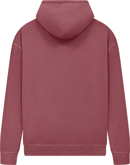 EP301-SBU3 - Pullover Hoodie - Stone Washed Burgundy