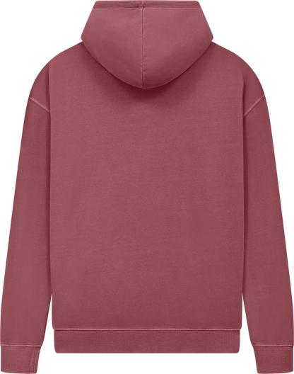 EP301-SBU3 - Pullover Hoodie - Stone Washed Burgundy