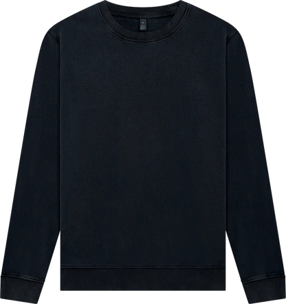 EP302-SBL3 - Sweatshirt - Stone Washed Black