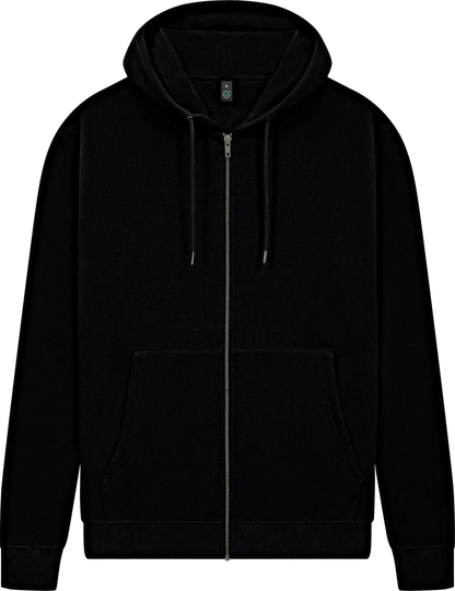EP303-BL3 - Full Zip Hoodie - Black
