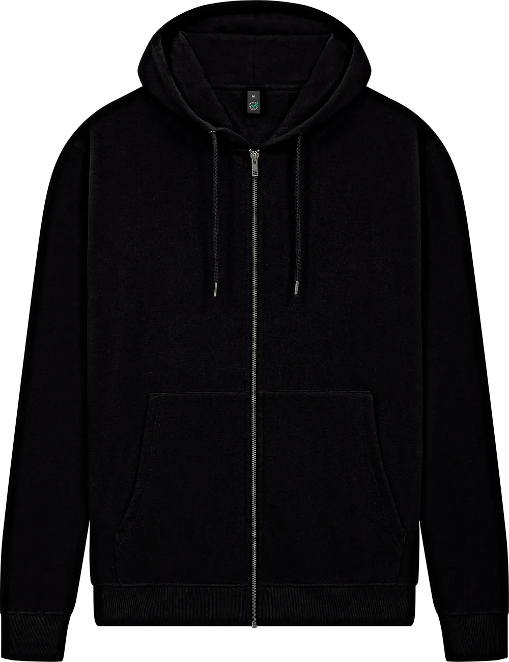 EP303-BL3 - Full Zip Hoodie - Black