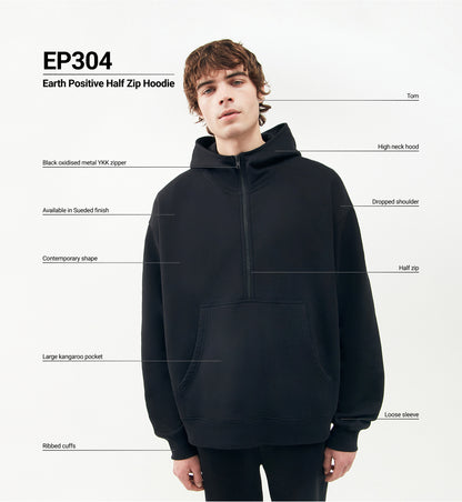 Earth Positive Half Zip Hoodie