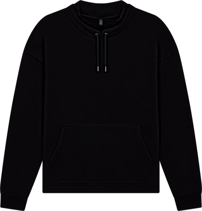 EP305-BL4 - Mock Neck Sweatshirt - Black