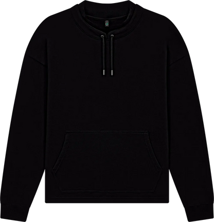 EP305-BL2 - Mock Neck Sweatshirt - Black