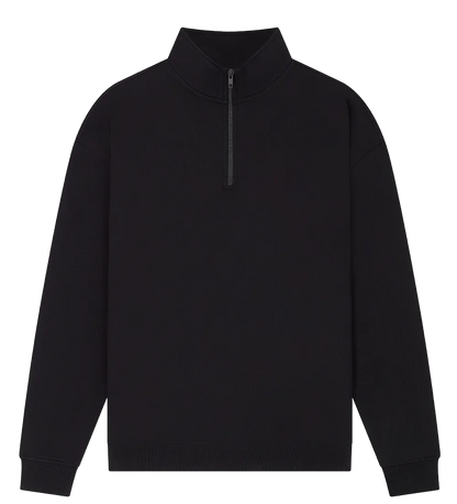 EP307-BL3 - 1/4 Zip Sweatshirt - Black
