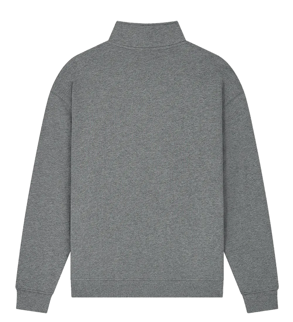 EP307-DHE2 - 1/4 Zip Sweatshirt - Dark Heather