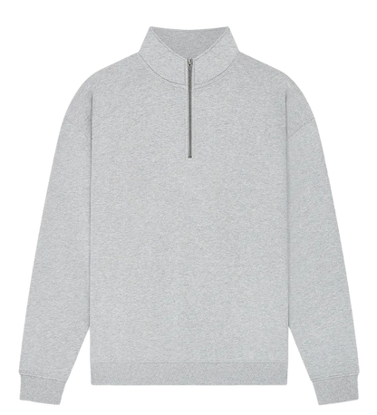 EP307-LHE1 - 1/4 Zip Sweatshirt - Light Heather