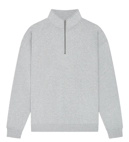 EP307-LHE0 - 1/4 Zip Sweatshirt - Light Heather