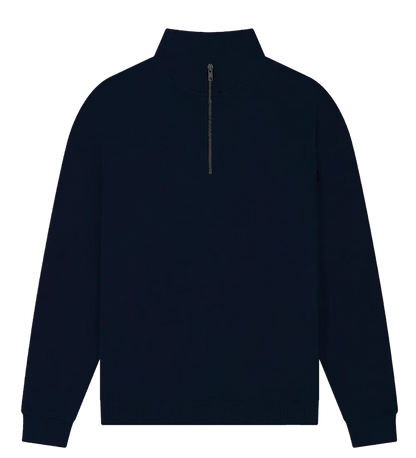 EP307-NA0 - 1/4 Zip Sweatshirt - Dark Navy