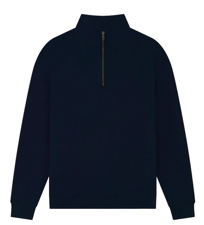 EP307-NA0 - 1/4 Zip Sweatshirt - Dark Navy