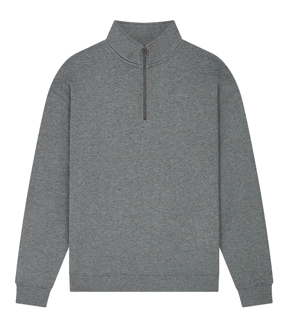 EP307-DHE2 - 1/4 Zip Sweatshirt - Dark Heather