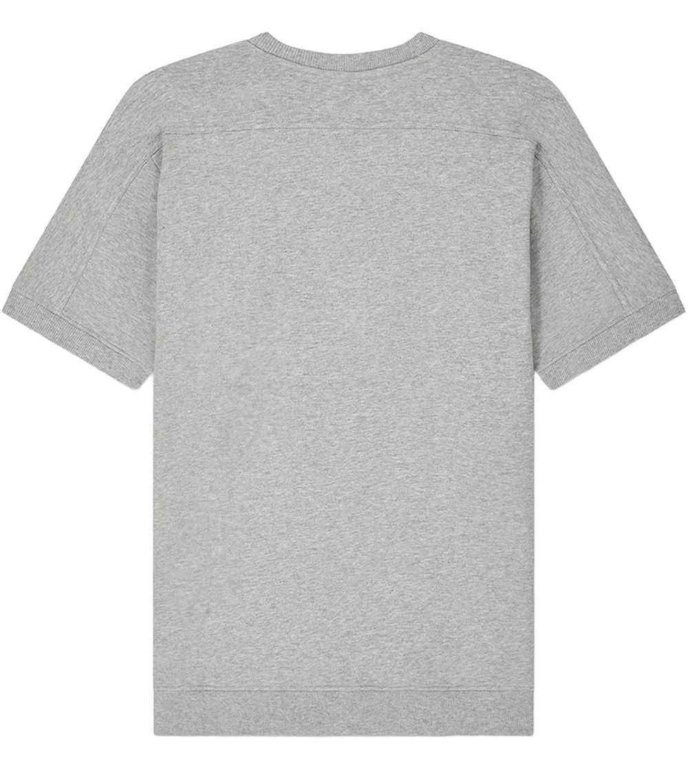 EP312-LHE2 - Short Sleeve Sweatshirt - Light Heather