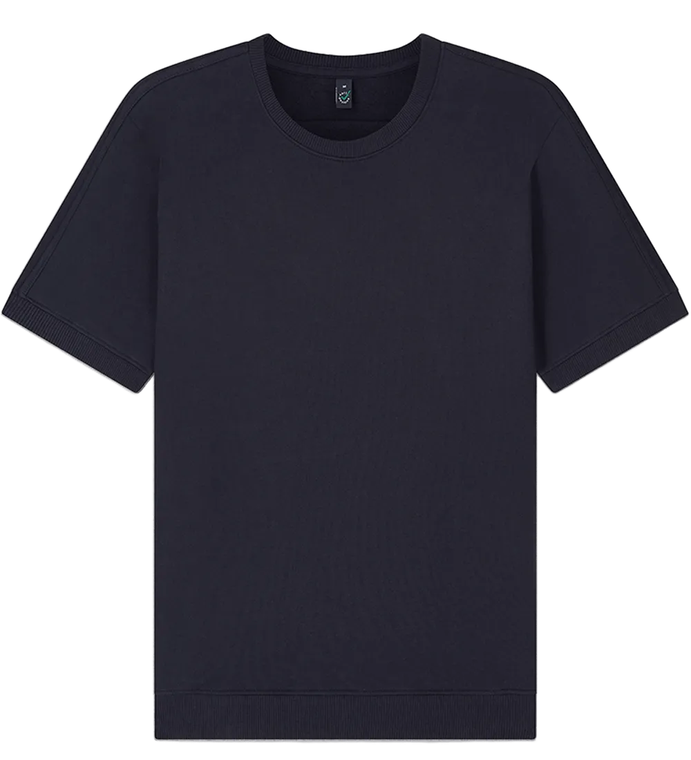 EP312-NA3 - Short Sleeve Sweatshirt - Dark Navy
