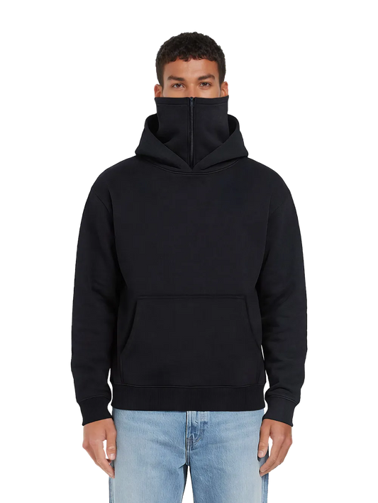 EP313 - Super High Neck Hoodie