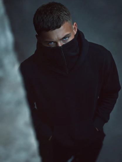 EP313 - Super High Neck Hoodie