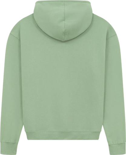 EP314-SUBGR4 - Women's Half Zip Hoodie - Sueded Bamboo Green