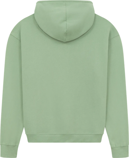 EP314-SUBGR4 - Women's Half Zip Hoodie - Sueded Bamboo Green