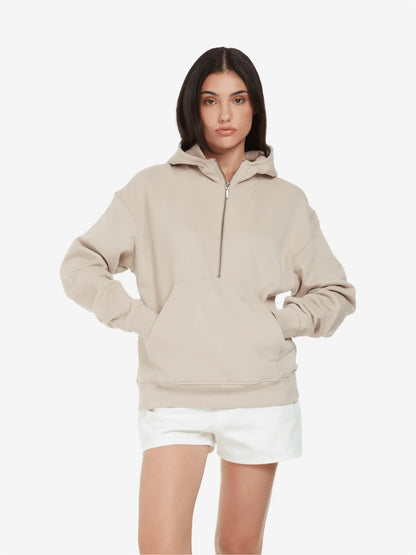 Earth Positive Women's Half-Zip Hoodie