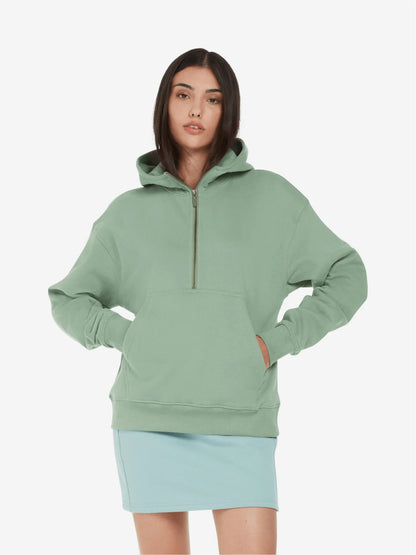 Earth Positive Women's Half-Zip Hoodie