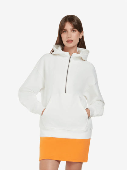 Earth Positive Women's Half-Zip Hoodie