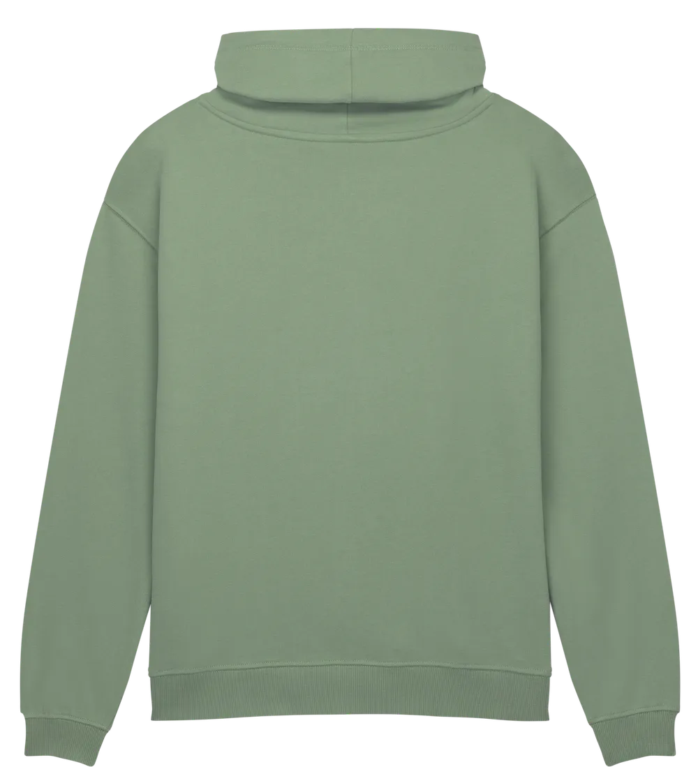 EP315-SUBGR4 - Women's Funnel Neck Sweatshirt - Sueded Bamboo Green