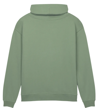 EP315-SUBGR4 - Women's Funnel Neck Sweatshirt - Sueded Bamboo Green