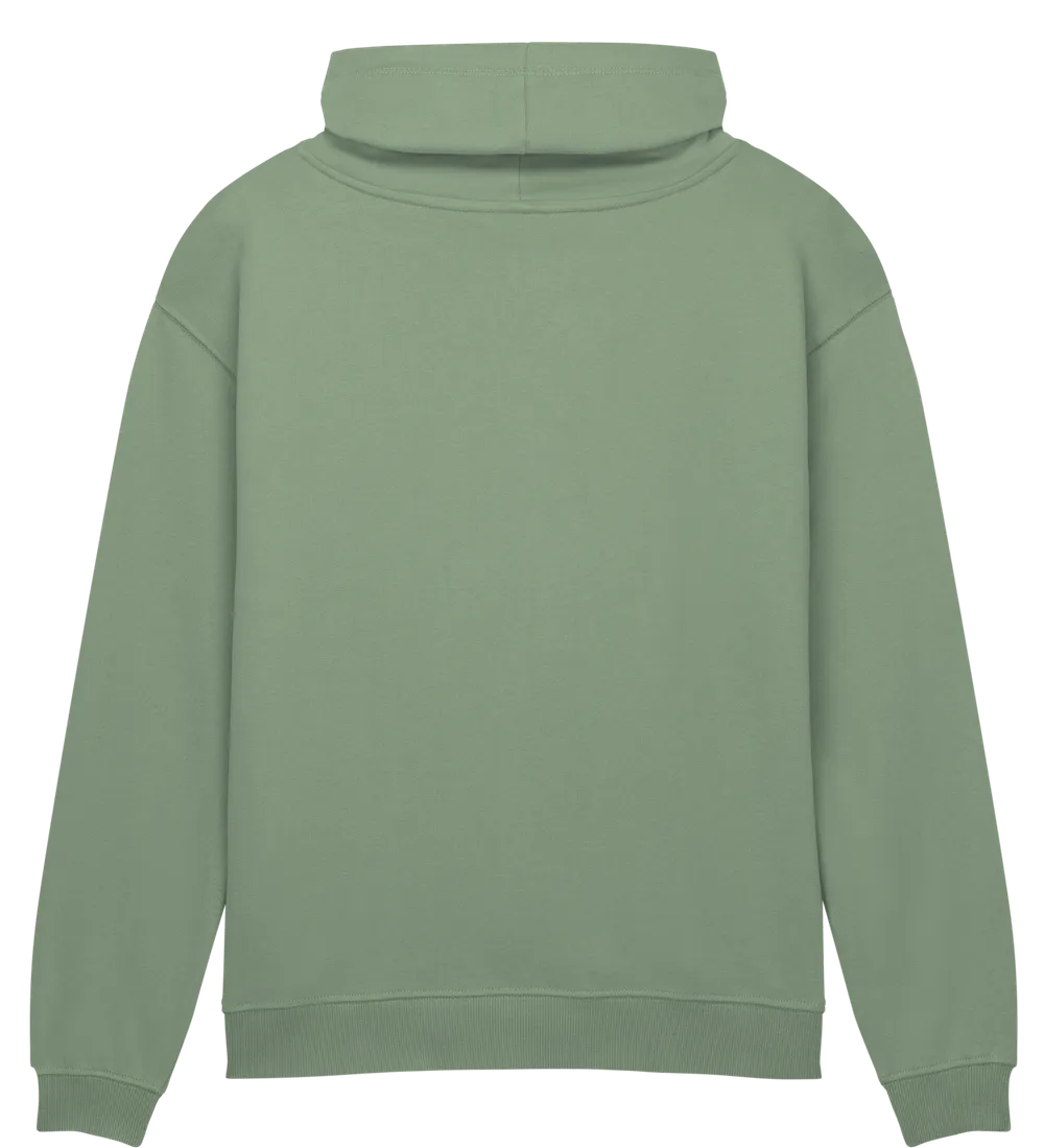EP315-SUBGR1 - Women's Funnel Neck Sweatshirt - Sueded Bamboo Green