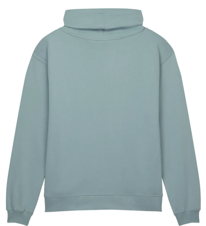 EP315-SUSLGR1 - Women's Funnel Neck Sweatshirt - Sueded Slate Green