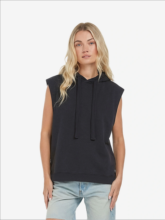 Earth Positive Women's Sleeveless Hoodie