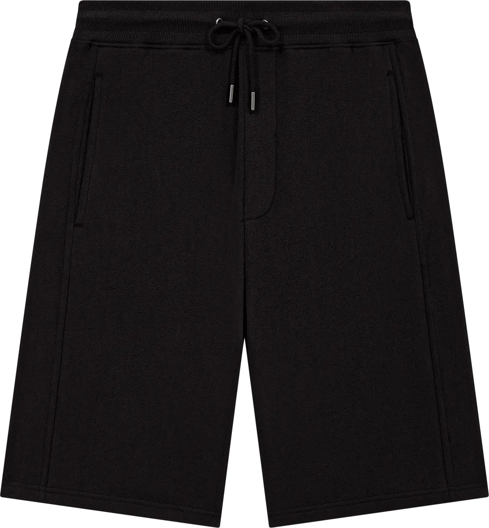 EP341-SUBL4 - Sweat Shorts - Sueded Black