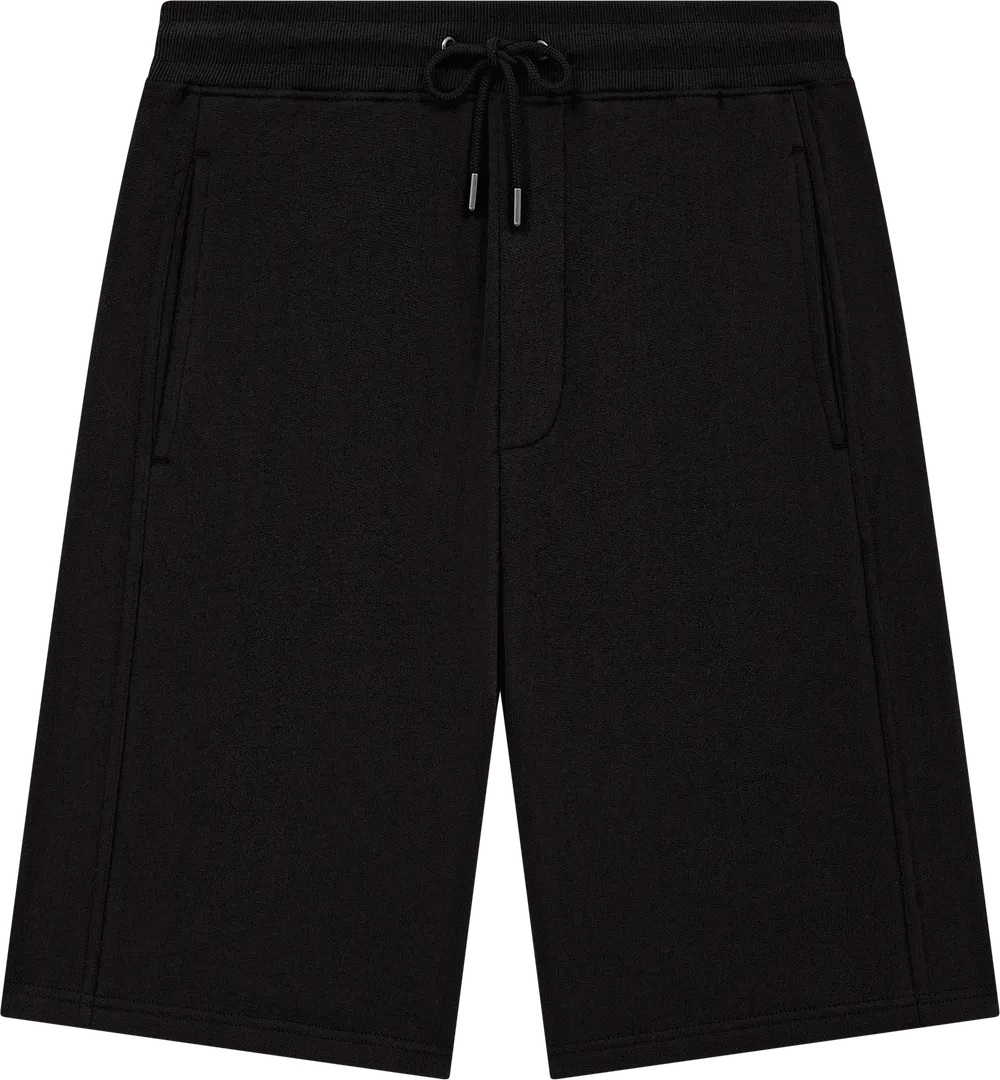 EP341-SUBL2 - Sweat Shorts - Sueded Black