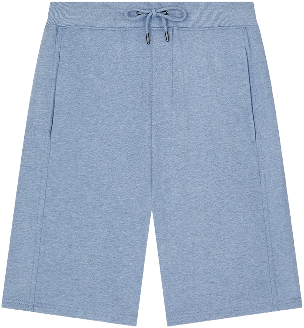 EP341-SULBHE5 - Sweat Shorts - Sueded Light Blue Heather