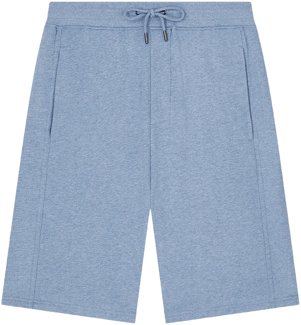 EP341-SULBHE1 - Sweat Shorts - Sueded Light Blue Heather